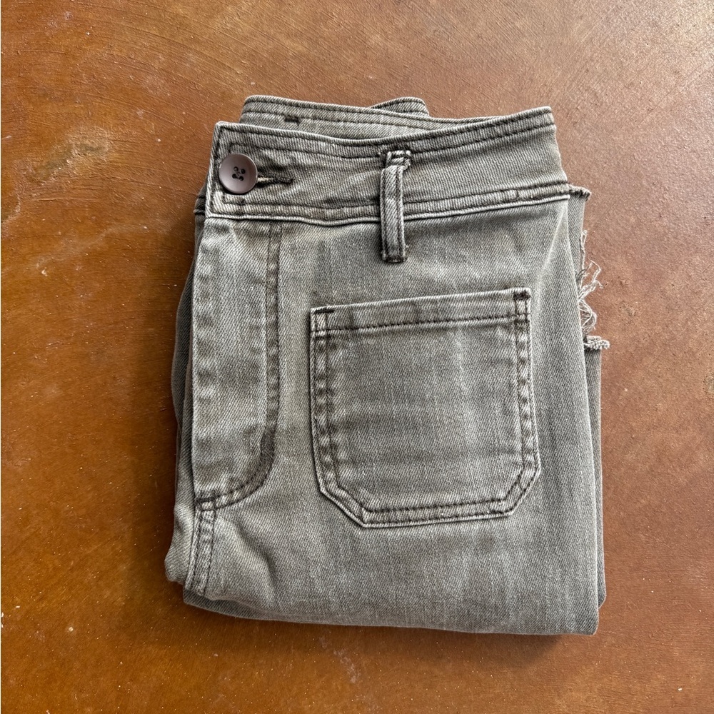 Mahina Charcoal black/gray Denim Pants​